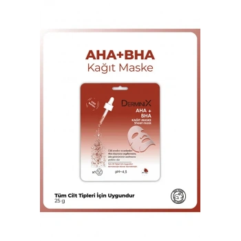Yüz Bakım Kağıt Maske - AHA + BHA