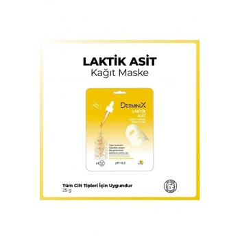 Yüz Bakım Kağıt Maske - Laktik Asit