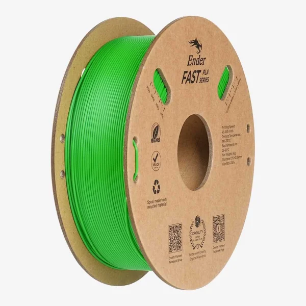 Creality Ender Fast PLA Yeşil Filament 1.75mm 1000gr