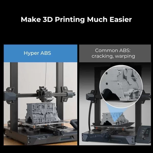 Creality Hyper ABS Beyaz Filament 1.75mm 1000gr