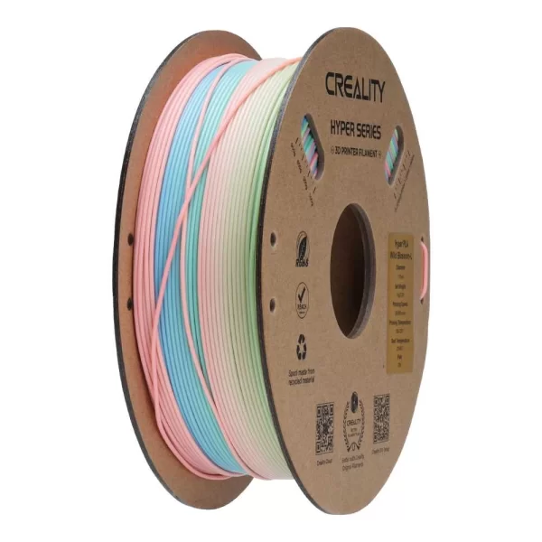 Creality Hyper PLA Rainbow Wild Blossom-Long Grad Filament 1.75mm 1000gr