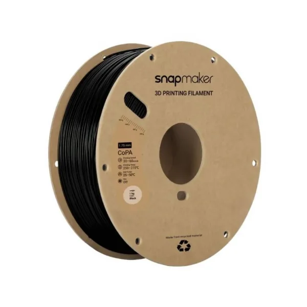 Snapmaker Nylon Siyah Filament 1.75mm 1000gr