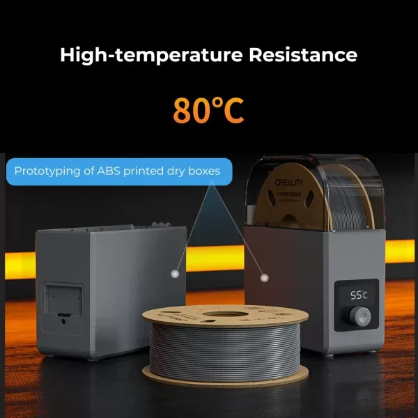 Creality Hyper ABS Gri Filament 1.75mm 1000gr