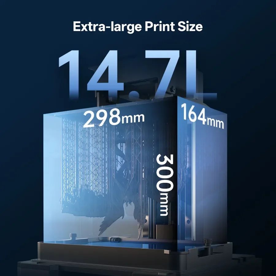 Anycubic Photon Mono M7 Max Reçine 3D Yazıcı kullanım görseli