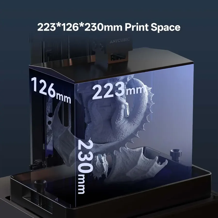 Anycubic Photon Mono M7 Reçine 3D Yazıcı görsel 2