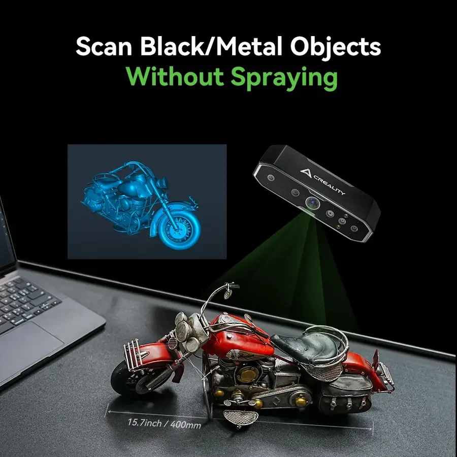 Creality CR-Scan Otter 3D Tarayıcı görsel 3