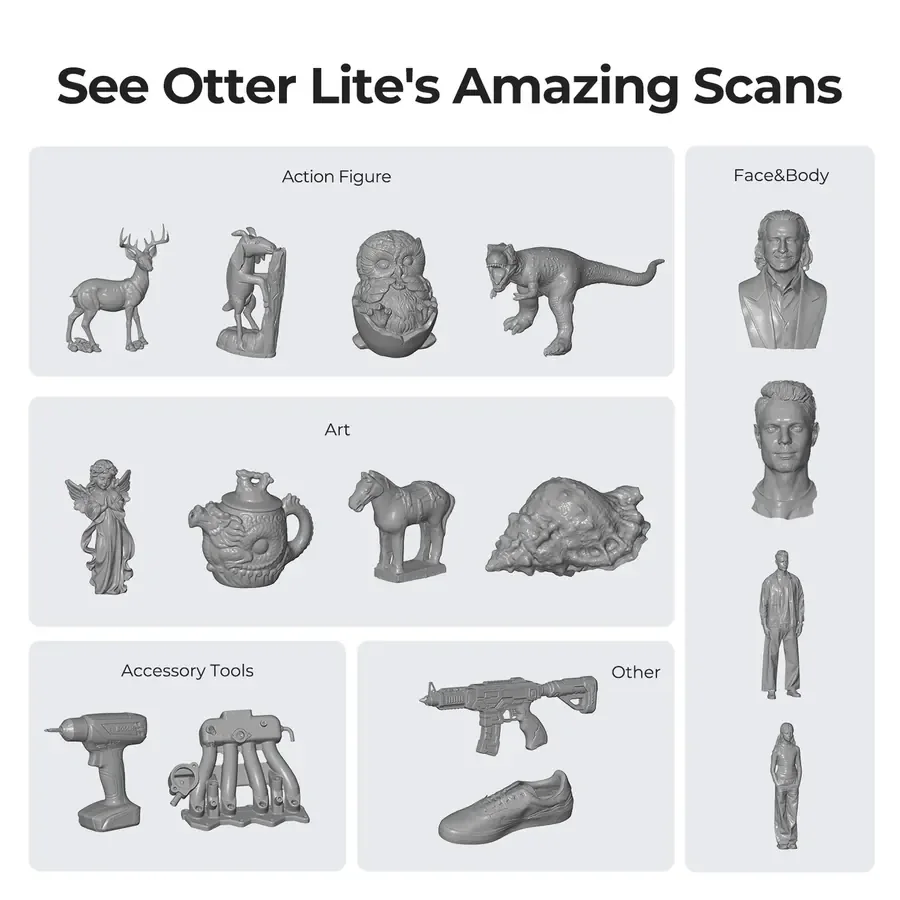 Creality CR-Scan Otter Lite 3D Tarayıcı görsel 2