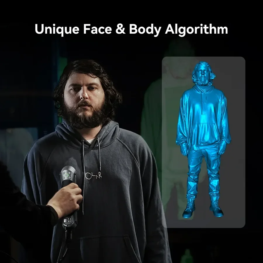 Creality CR-Scan Raptor 3D Tarayıcı kullanım görseli