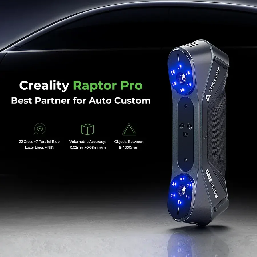 Creality CR-Scan Raptor Pro 3D Tarayıcı görsel 1