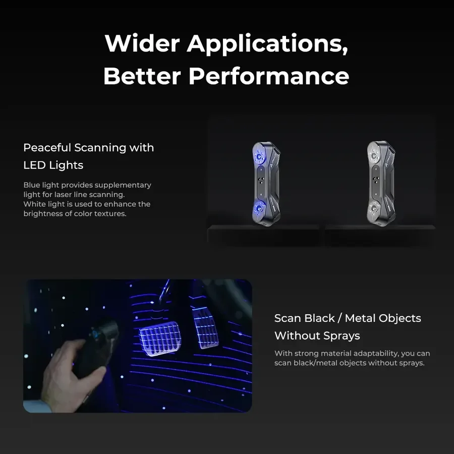 Creality CR-Scan Raptor Pro 3D Tarayıcı görsel 3