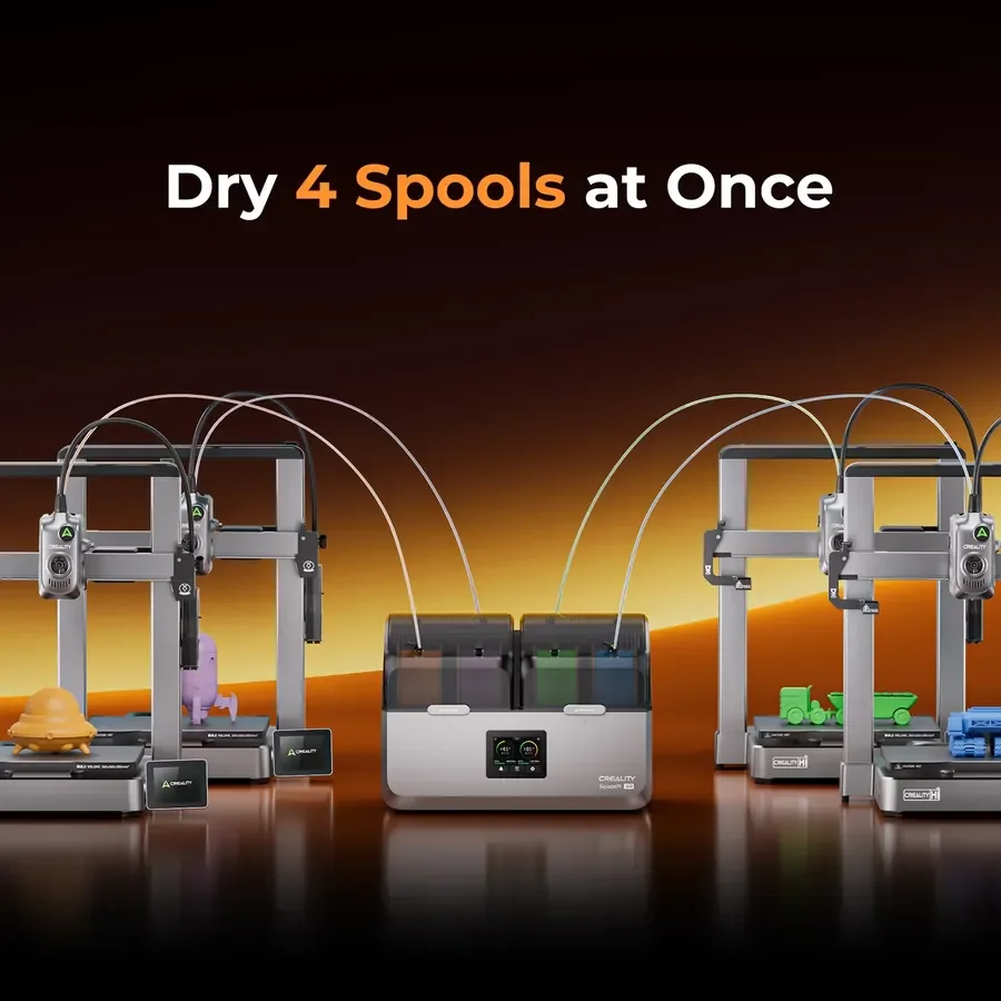 Creality Space Pi X4 Filament Kurutucu görsel 4