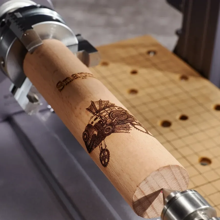 Snapmaker 2.0 A350 Döner Modül kullanım görseli