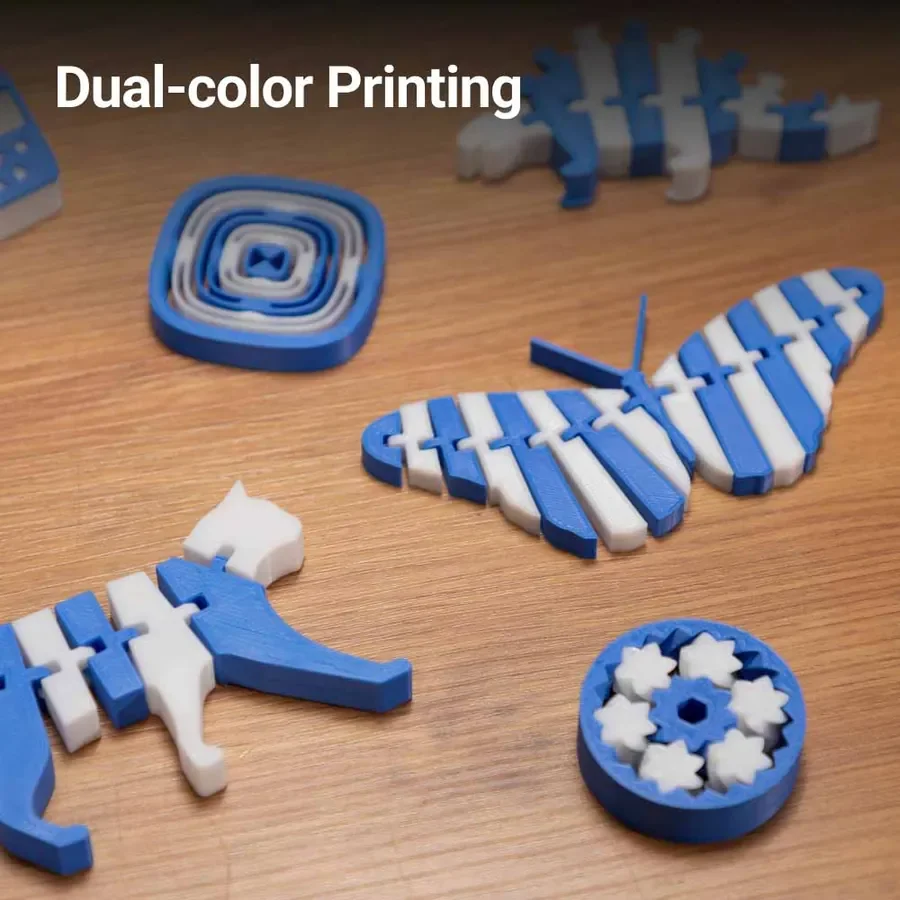 Snapmaker Dual Extrusion 3D Baskı Modülü kullanım görseli