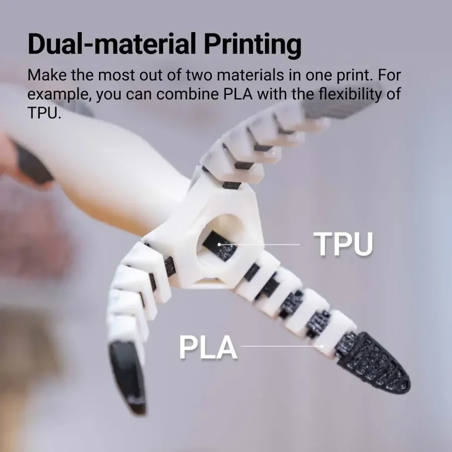 Snapmaker Dual Extrusion 3D Baskı Modülü görsel 3