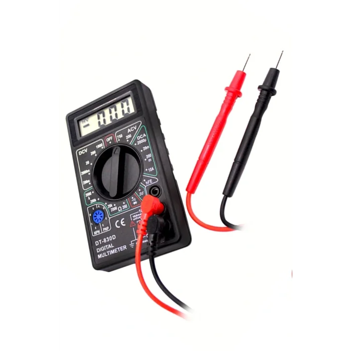 Dt 830d Dijital Akım Voltaj Amper Ölçüm Aleti Multimetre- Aumetre