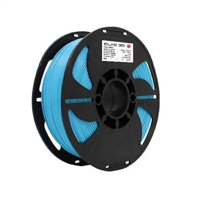 Elas 3D Açık Mavi PLA Pro Filament - 1.75mm - 1 Kg