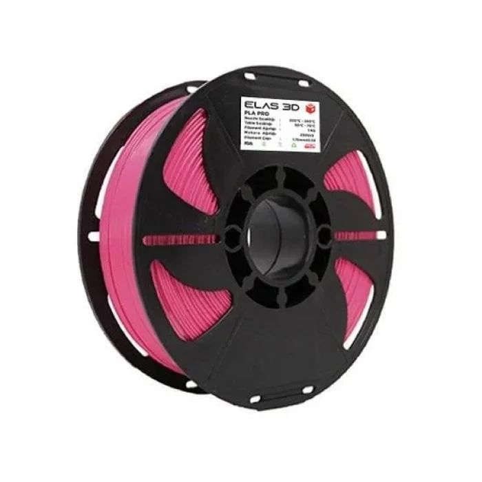 Elas 3D Pembe PLA Pro Filament - 1.75mm - 1 Kg