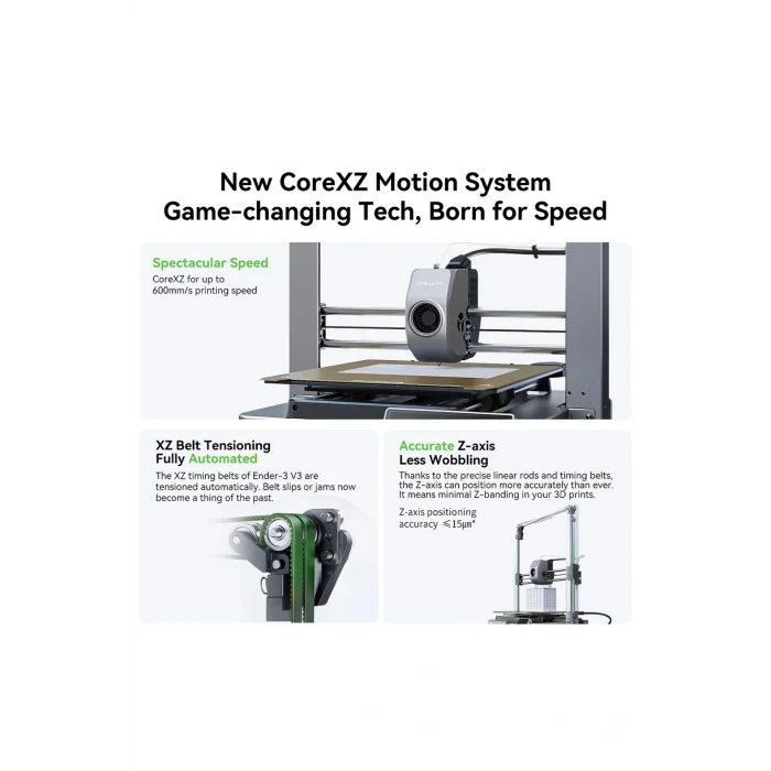 Creality Ender 3 V3 CoreXZ 3D Yazıcı