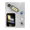 Taşınabilir Mini Usb Led Lamba 3 Led Beyaz 5730 Smd Kamp Stick Led