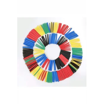 328 Parça Makaron Seti Daralan Makaron Kablo Koruyucu Yalıtım Modern Tasarım 826334