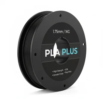 Filamentci 1.75mm Siyah PLA Plus Filament 1Kg