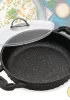26 CM Alkar Orta Boy Granit Döküm Pilav ve Karnıyarık Tenceresi