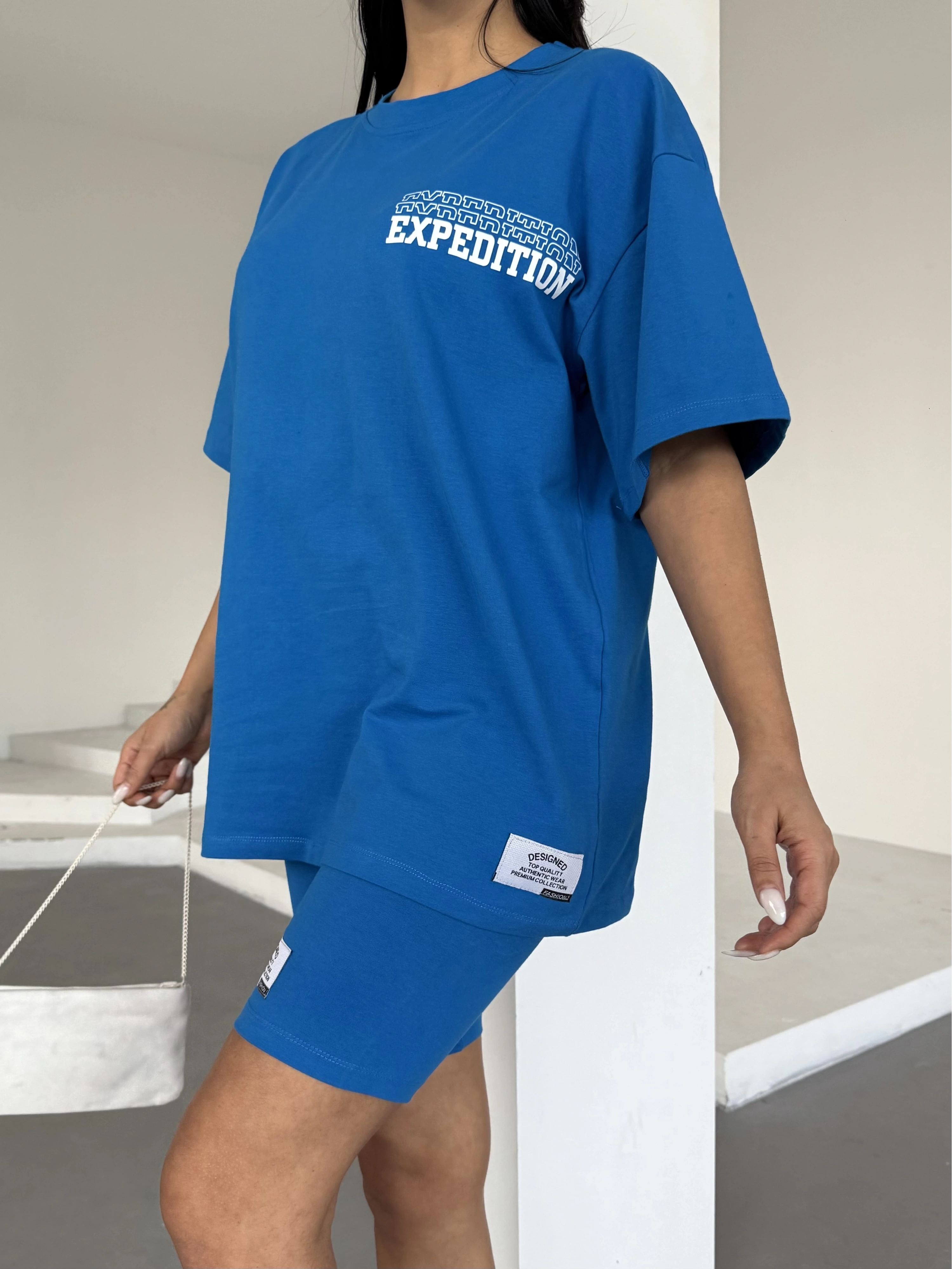 Expedition Baskılı Şort Takım
