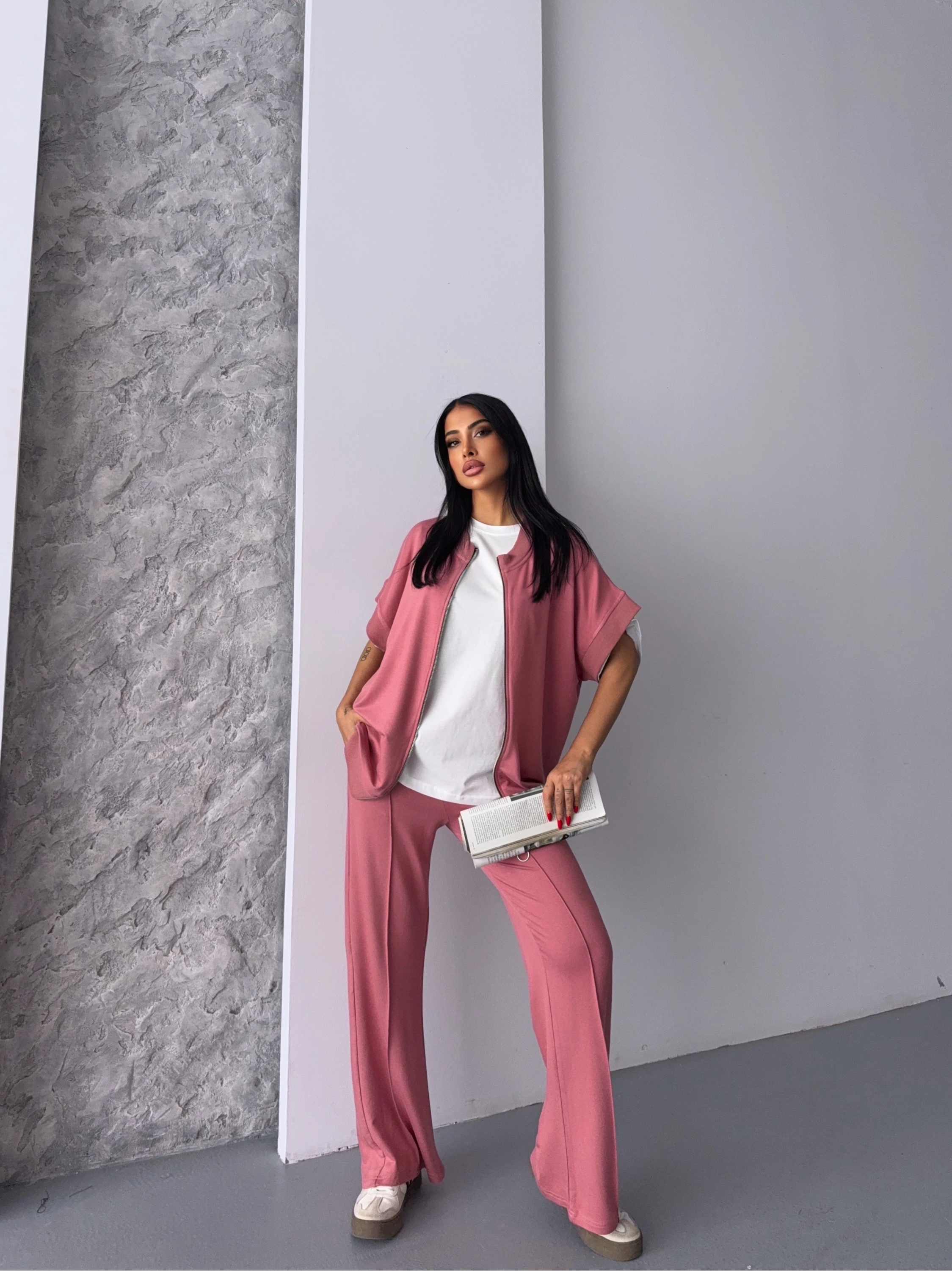 Kristal Modal 3lü Ceket Takım