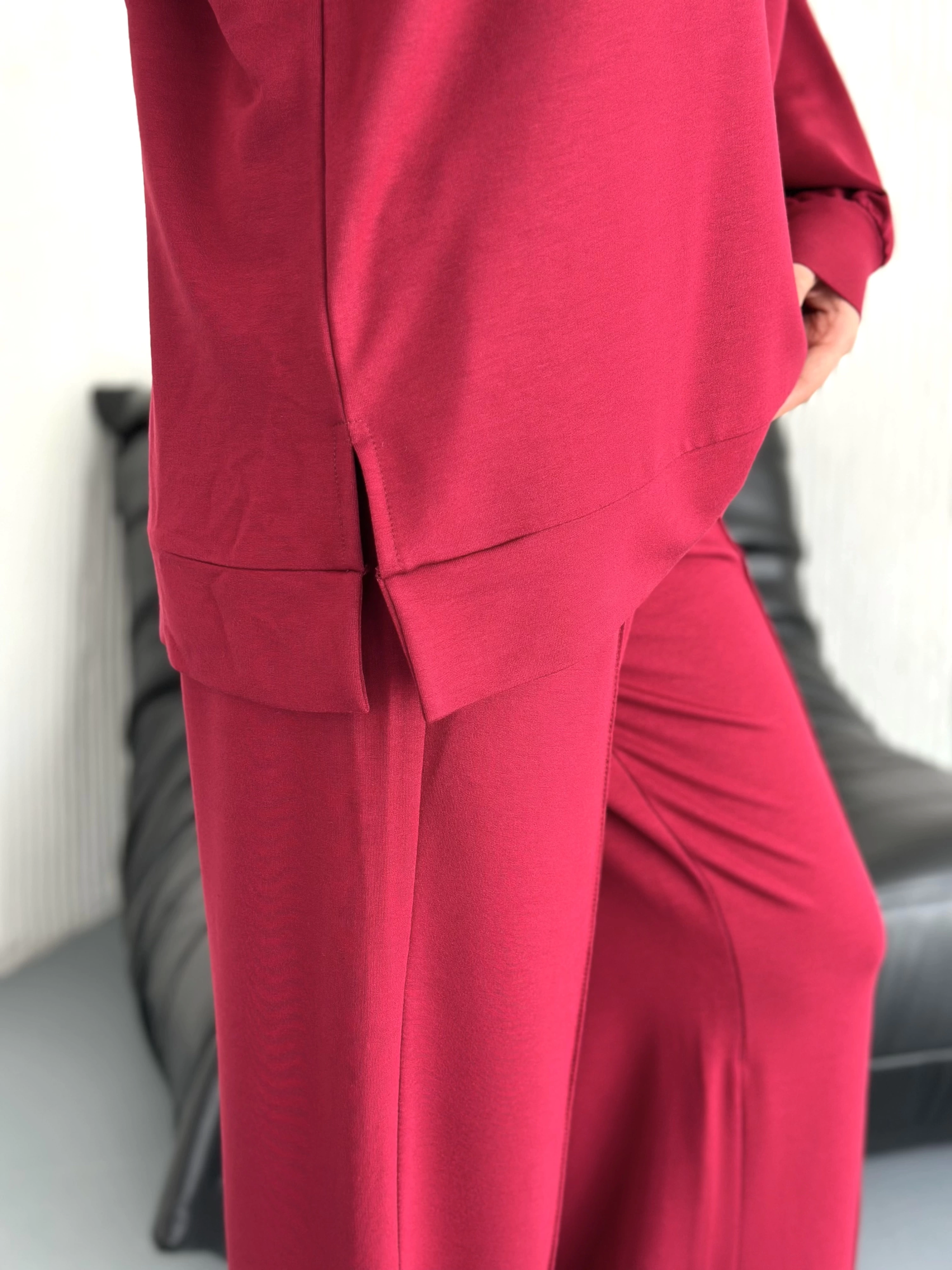 Kristal Modal Yırtmaçlı Basic Takım