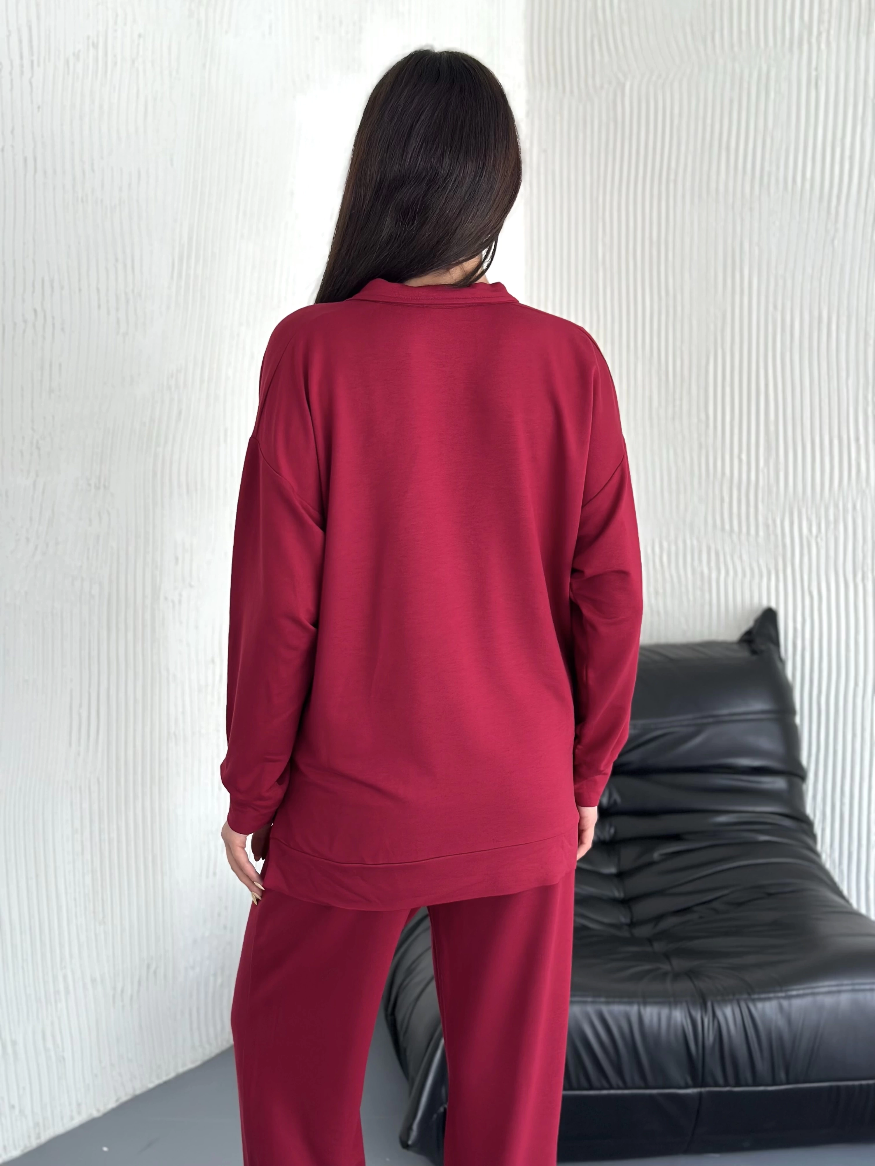 Kristal Modal Yırtmaçlı Basic Takım