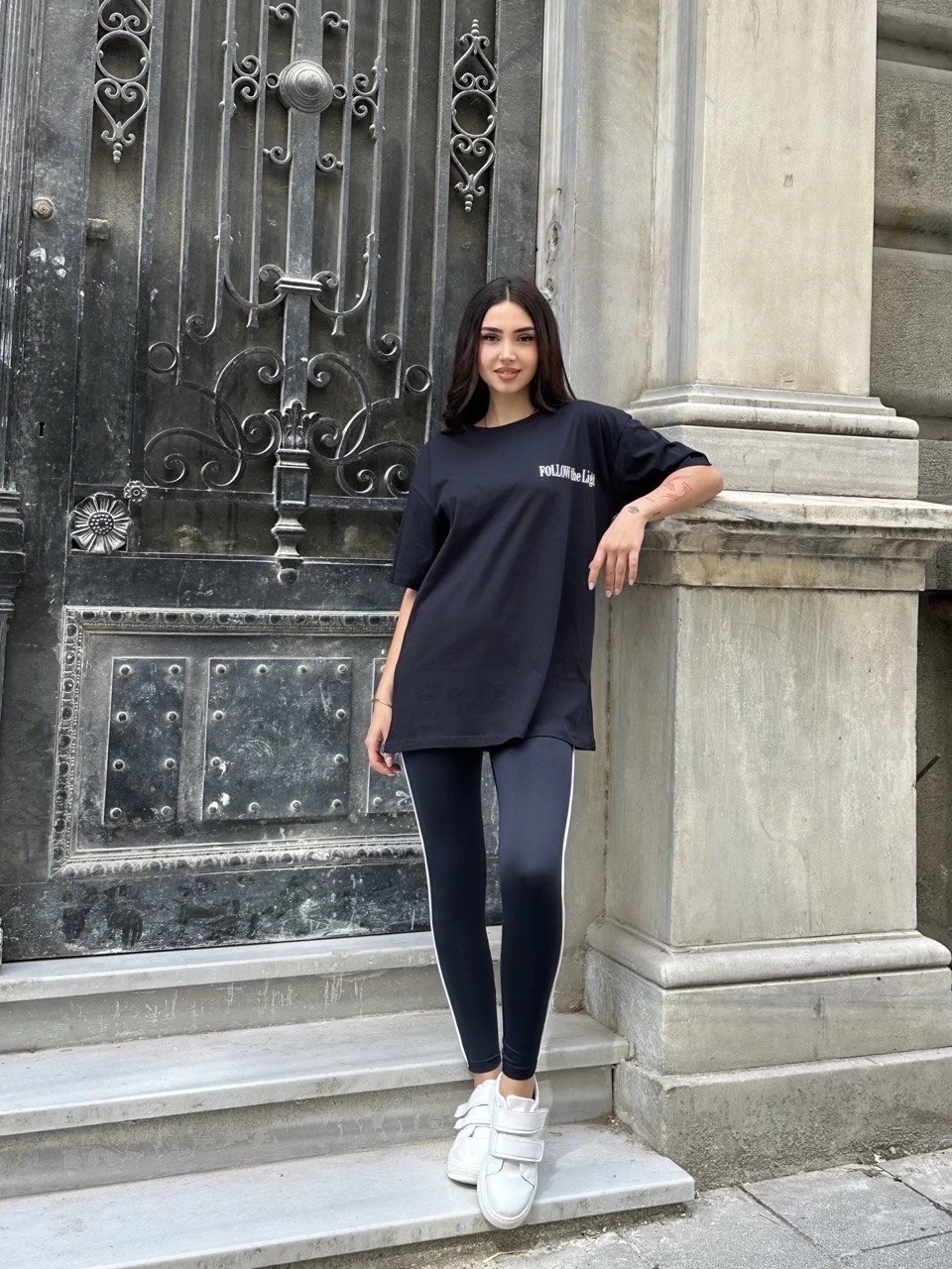Oversize Follow Tayt Takım