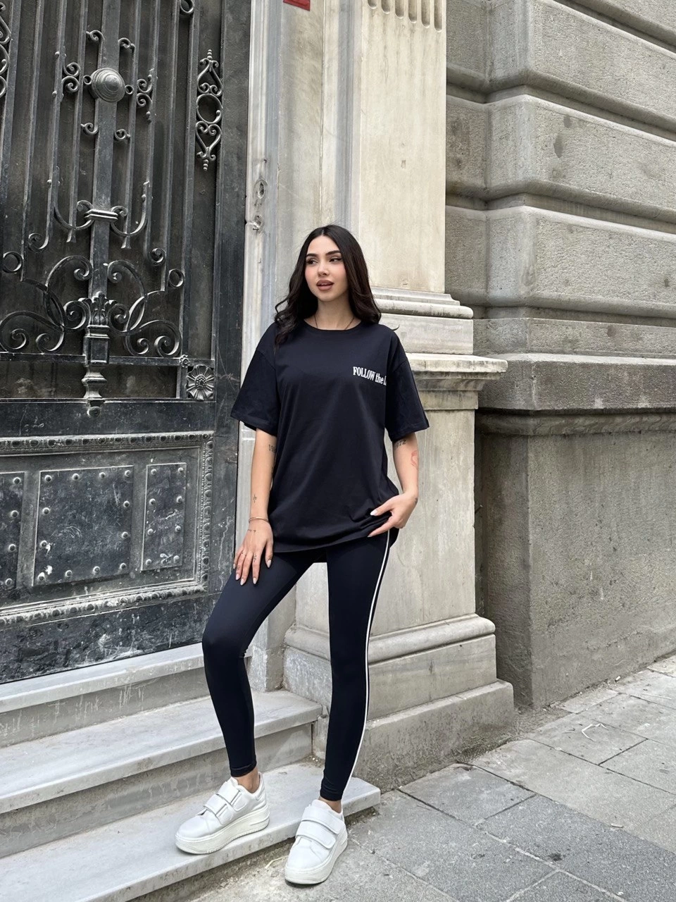 Oversize Follow Tayt Takım