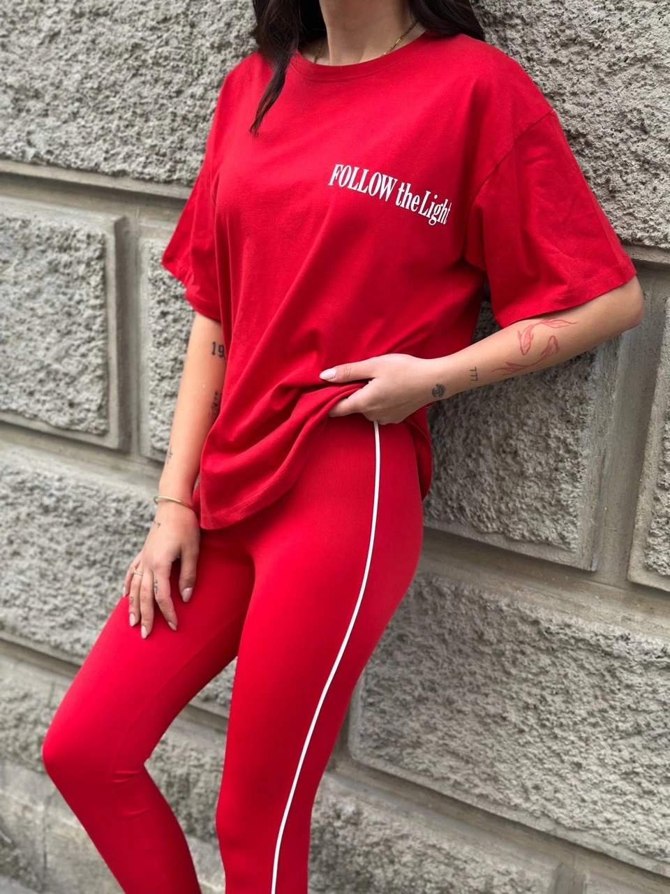 Oversize Follow Tayt Takım