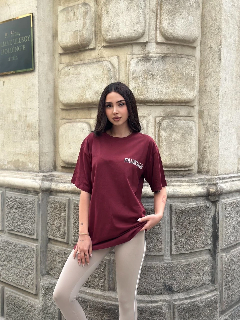 Oversize Follow Tayt Takım