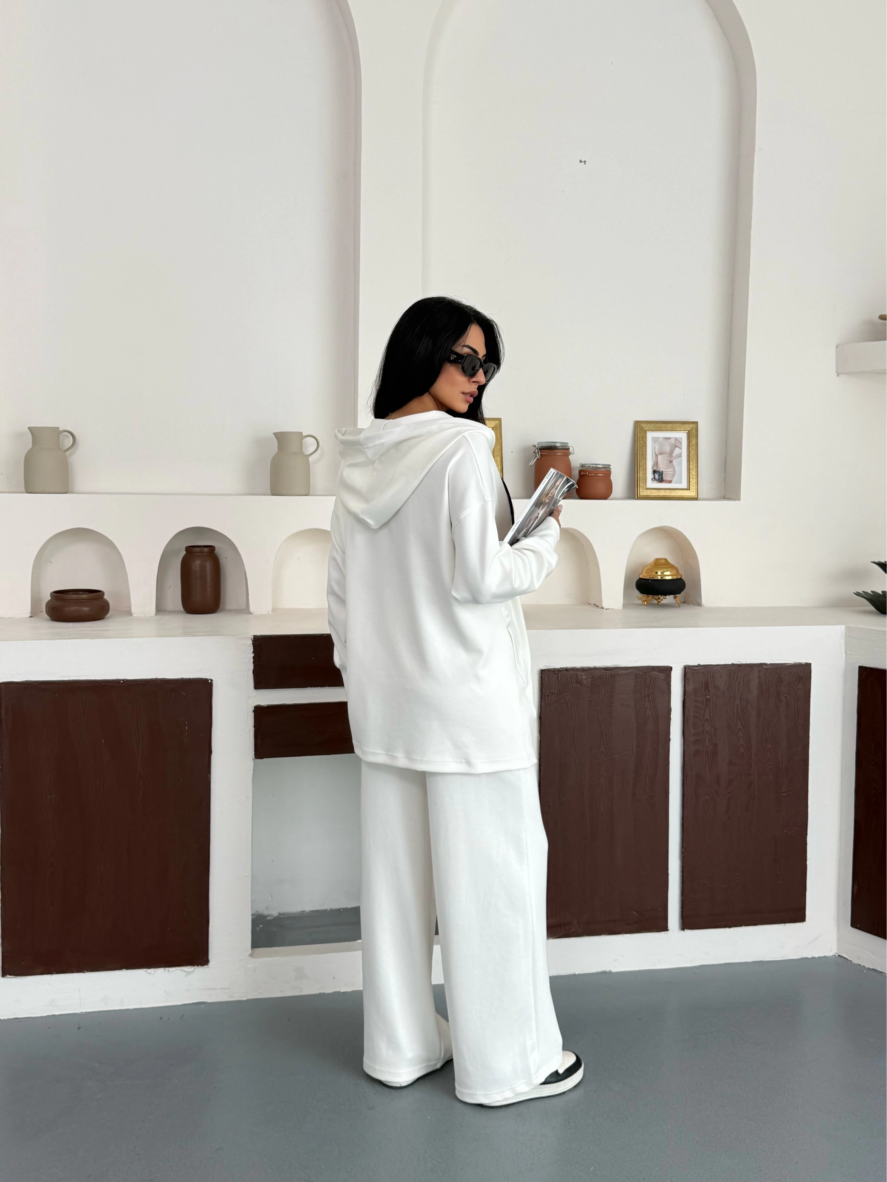 Oysho Modal Kapişonlu Takım