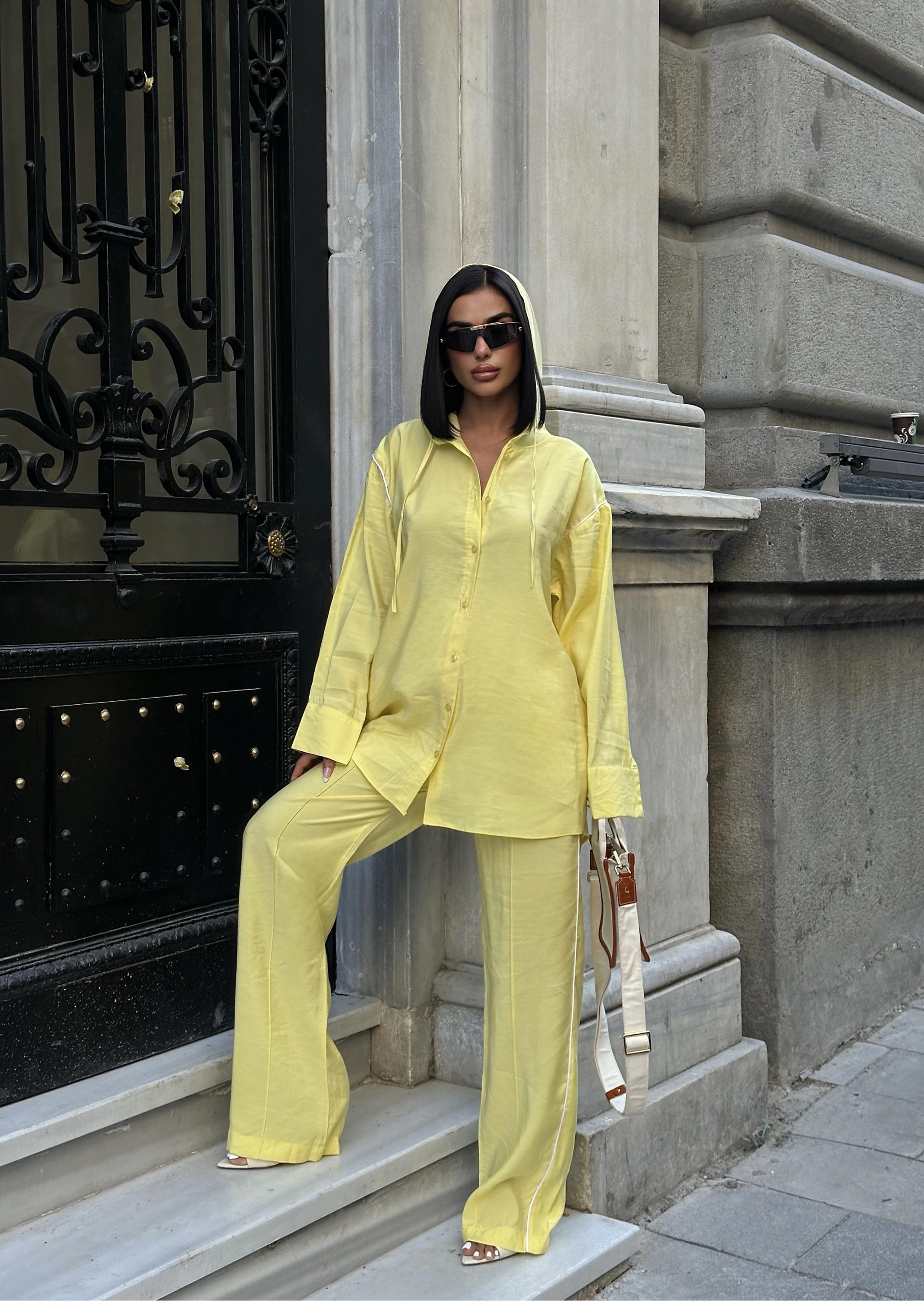 Tencel Modal Gömlek Takım