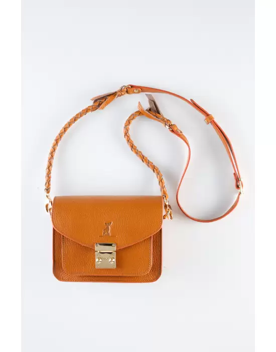 Hakiki Deri Kadın Askılı Çanta Satchel Bag