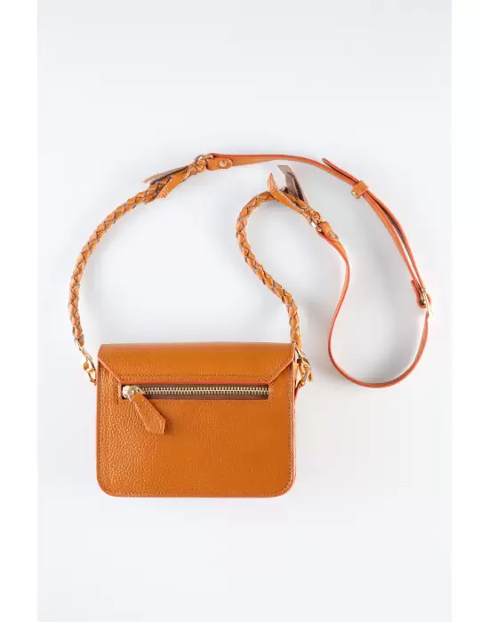 Hakiki Deri Kadın Askılı Çanta Satchel Bag