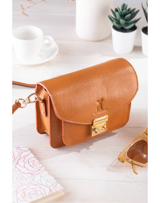 Hakiki Deri Kadın Askılı Çanta Satchel Bag