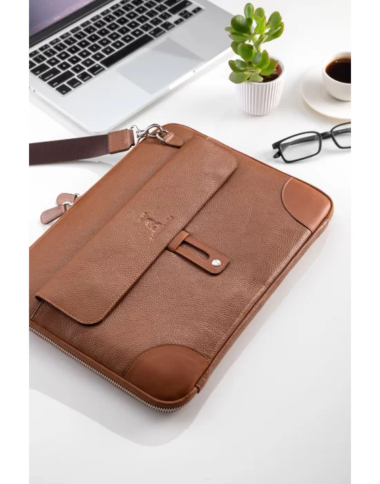 Hakiki Deri Macbook Çantası Urban Carryall Bag