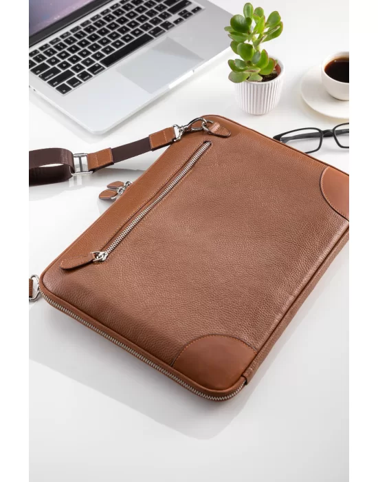 Hakiki Deri Macbook Çantası Urban Carryall Bag