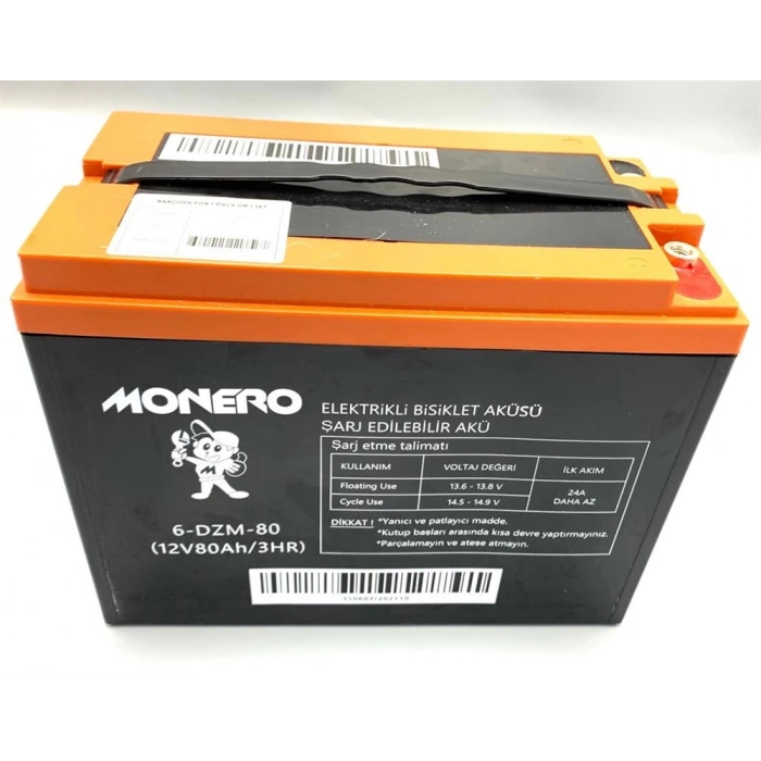 12V-80AH E BİKE AKÜ