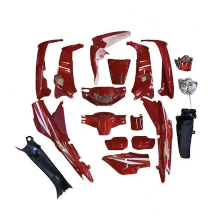 CUB MFH-KH KIRMIZI KAPORTA SETİ FAR STOPLU