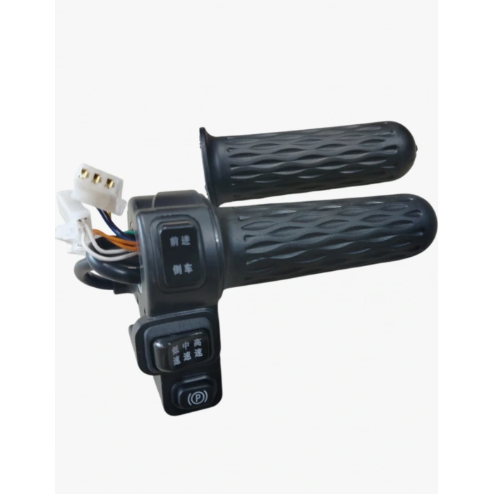 E BİKE PARK DÜĞMELİ GAZ KOL