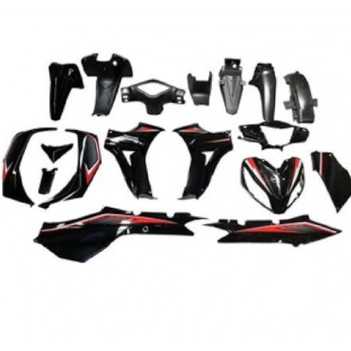 KÜBA EGE SİYAH KAPORTA SET