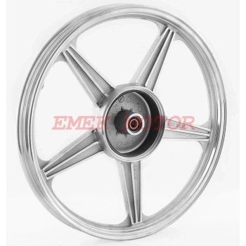 ARKA JANT ALÜMİNYUM [1.85 * 18] BÜYÜK BALATA KAMPANASIZ - KAPLİN LASTİKLİ CG