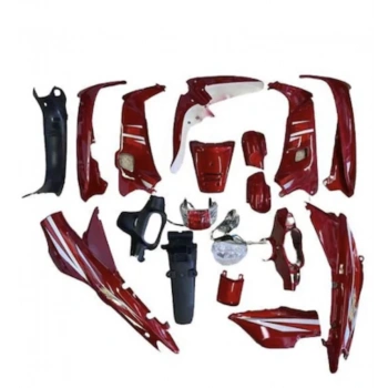 ÇELİK KIRMIZI KAPORTA SETİ FAR STOP DAHİL