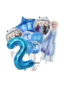 Karlar Ülkesi Frozen Konsept 6 Yaş Doğum Günü Balon Set Frozen Elsa Temalı Balon Set