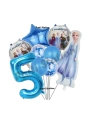 Karlar Ülkesi Frozen Konsept 6 Yaş Doğum Günü Balon Set Frozen Elsa Temalı Balon Set