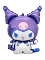 Kuromi 8 Yaş Mini Mor Balon Set Kuromi MyMelody Cinnamonroll Konsept Doğum Günü Balon Set